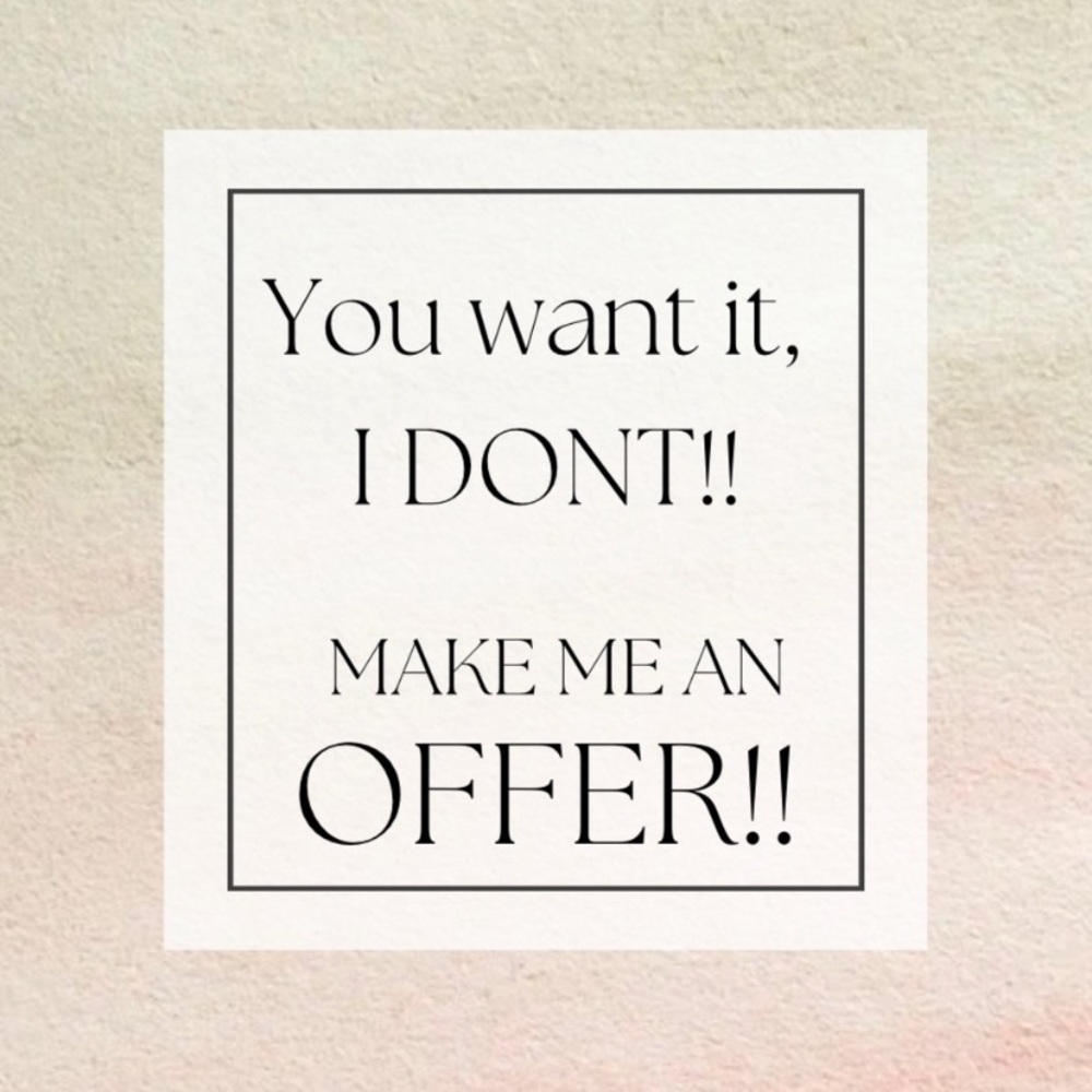 Make An Offer🙂
